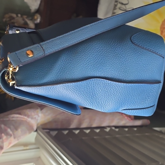 MCM 1st LADY Top Handle Pebbled Leather with Long Strap + COA - Picture 6 of 17